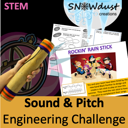 STEM challenge sound and pitch